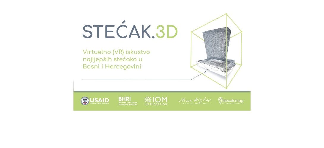 Virtuelno iskustvo Stecak 3D Bosne i Hercegegovine