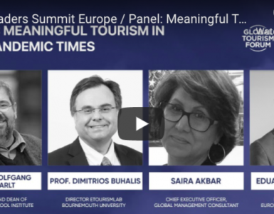 Global Tourism Forum - Tourism in Post-Pandemic Times.