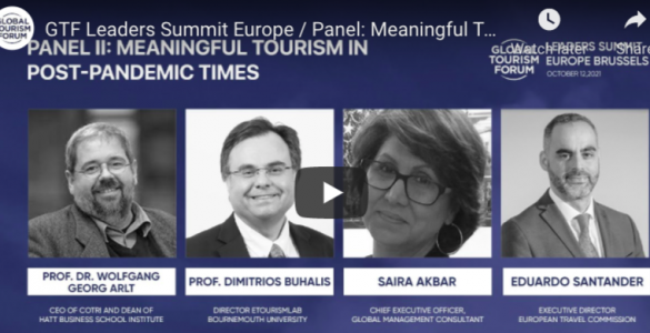 Global Tourism Forum - Tourism in Post-Pandemic Times.