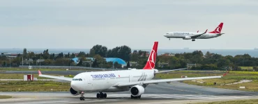 Turkish Airlines slijetanje- Türk Hava Yolları